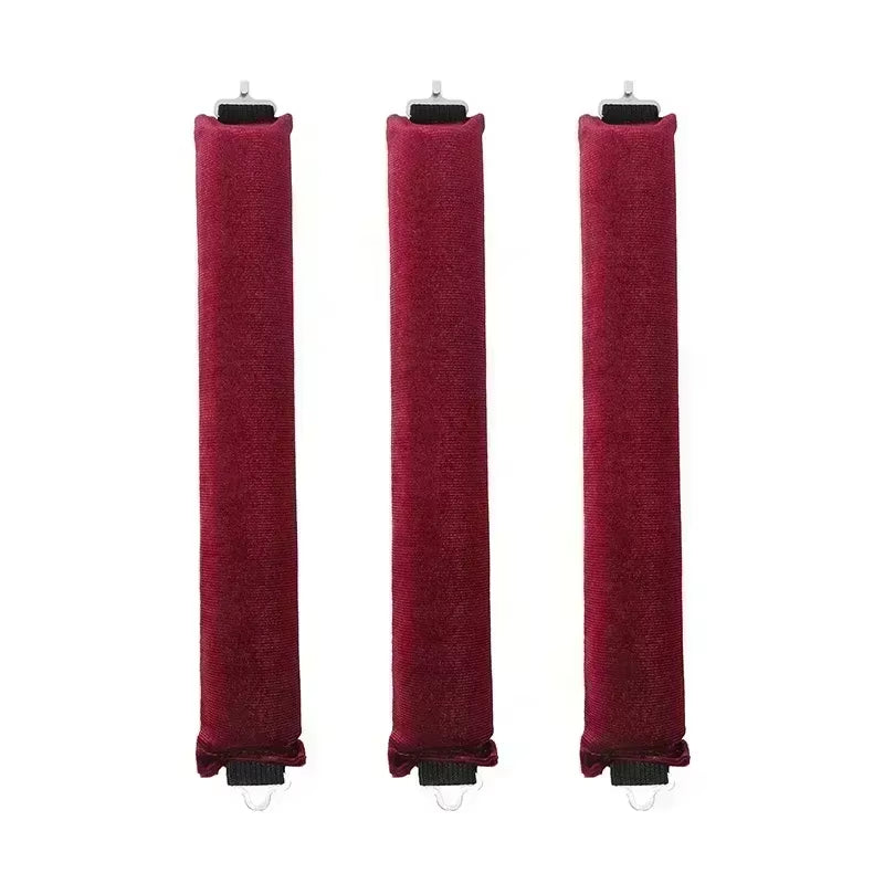 Heatless Curling Rod Headband Soft Hair Curlers with Scarf No Heat Hair Rollers Sleeping Lazy Curls Flexi Rods Hair Styling Tool