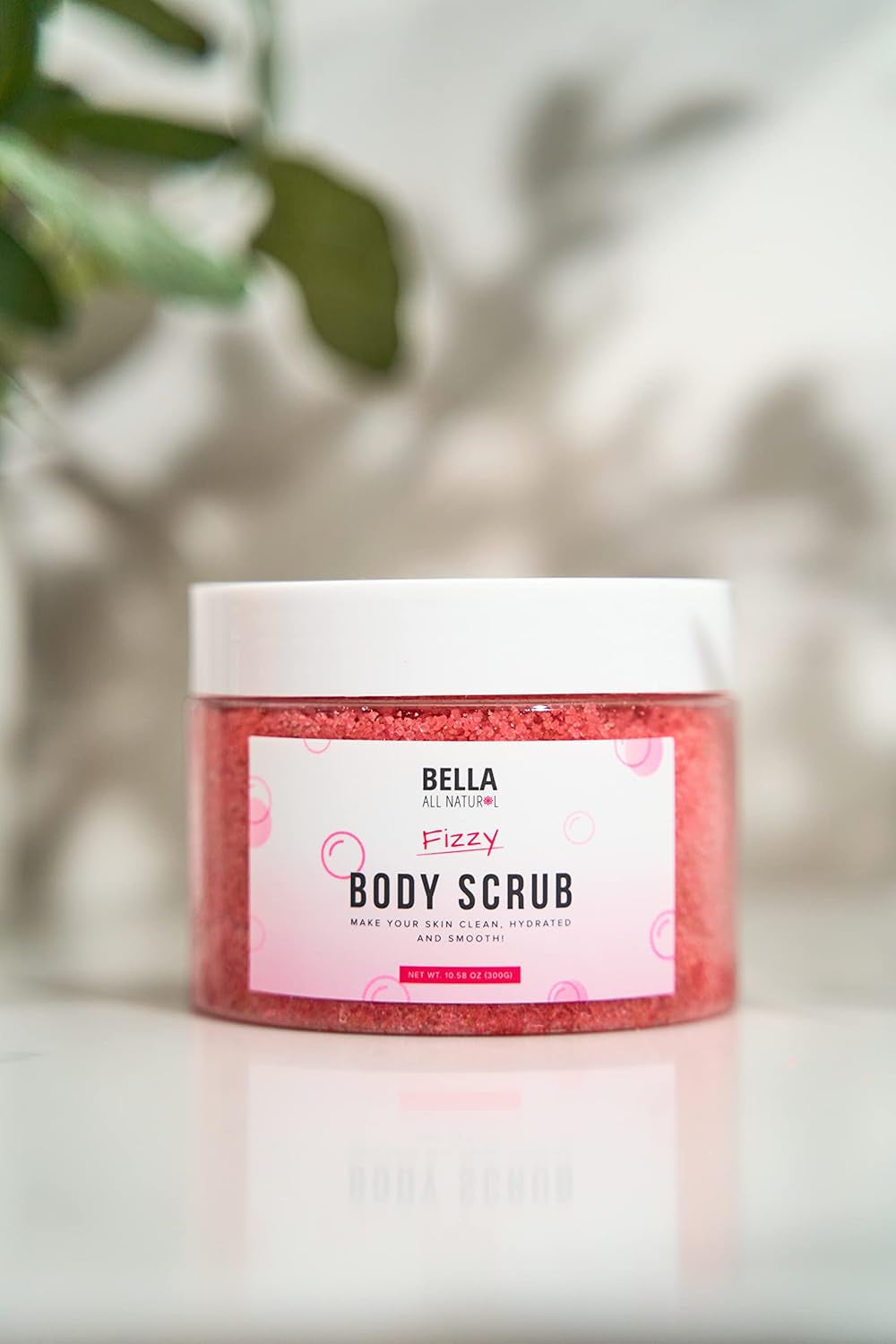 Fizzy Body Scrub & Booty Scrub for Silky, Smooth Skin - Reduce Stretchmarks & Cellulites