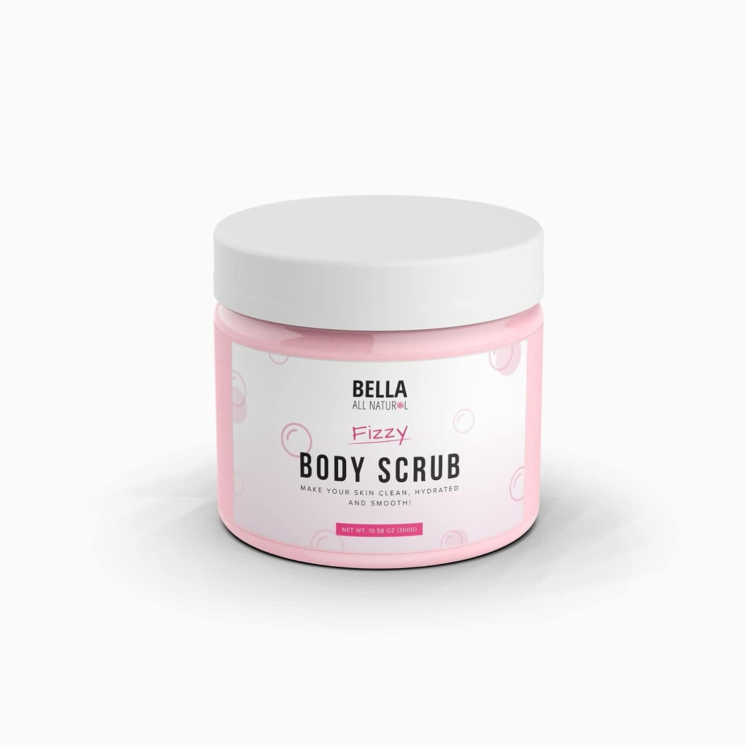 Fizzy Body Scrub & Booty Scrub for Silky, Smooth Skin - Reduce Stretchmarks & Cellulites