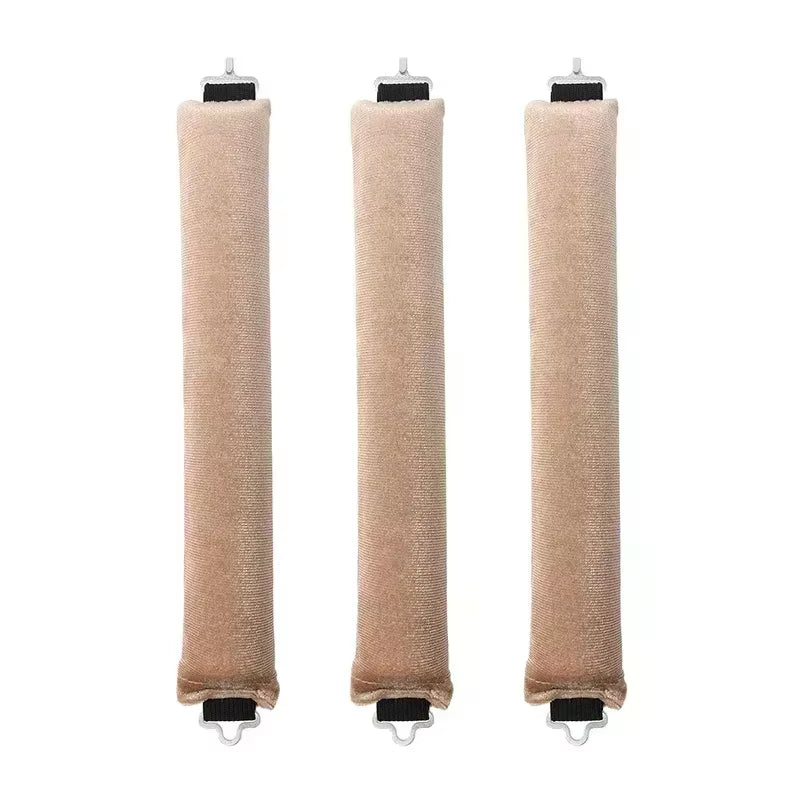 Heatless Curling Rod Headband Soft Hair Curlers with Scarf No Heat Hair Rollers Sleeping Lazy Curls Flexi Rods Hair Styling Tool