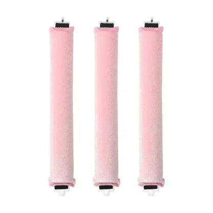 Heatless Curling Rod Headband Soft Hair Curlers with Scarf No Heat Hair Rollers Sleeping Lazy Curls Flexi Rods Hair Styling Tool